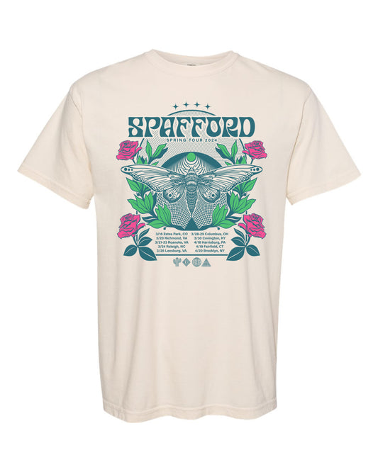 Spafford Spring Tour 24' Comfort Colors T-Shirt - Ivory
