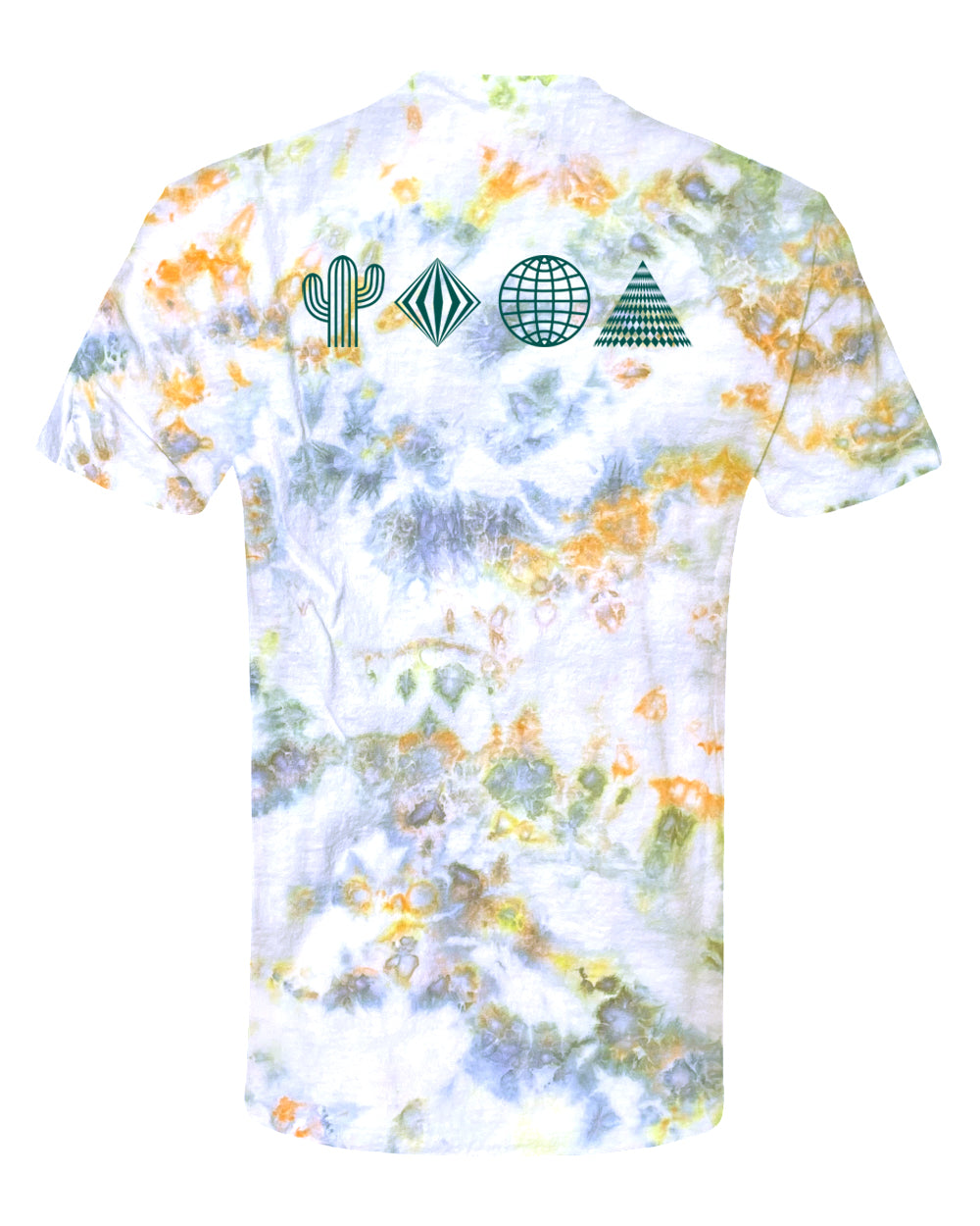 Spafford Watchful Eye Custom Tie Dye T-Shirt - Blue