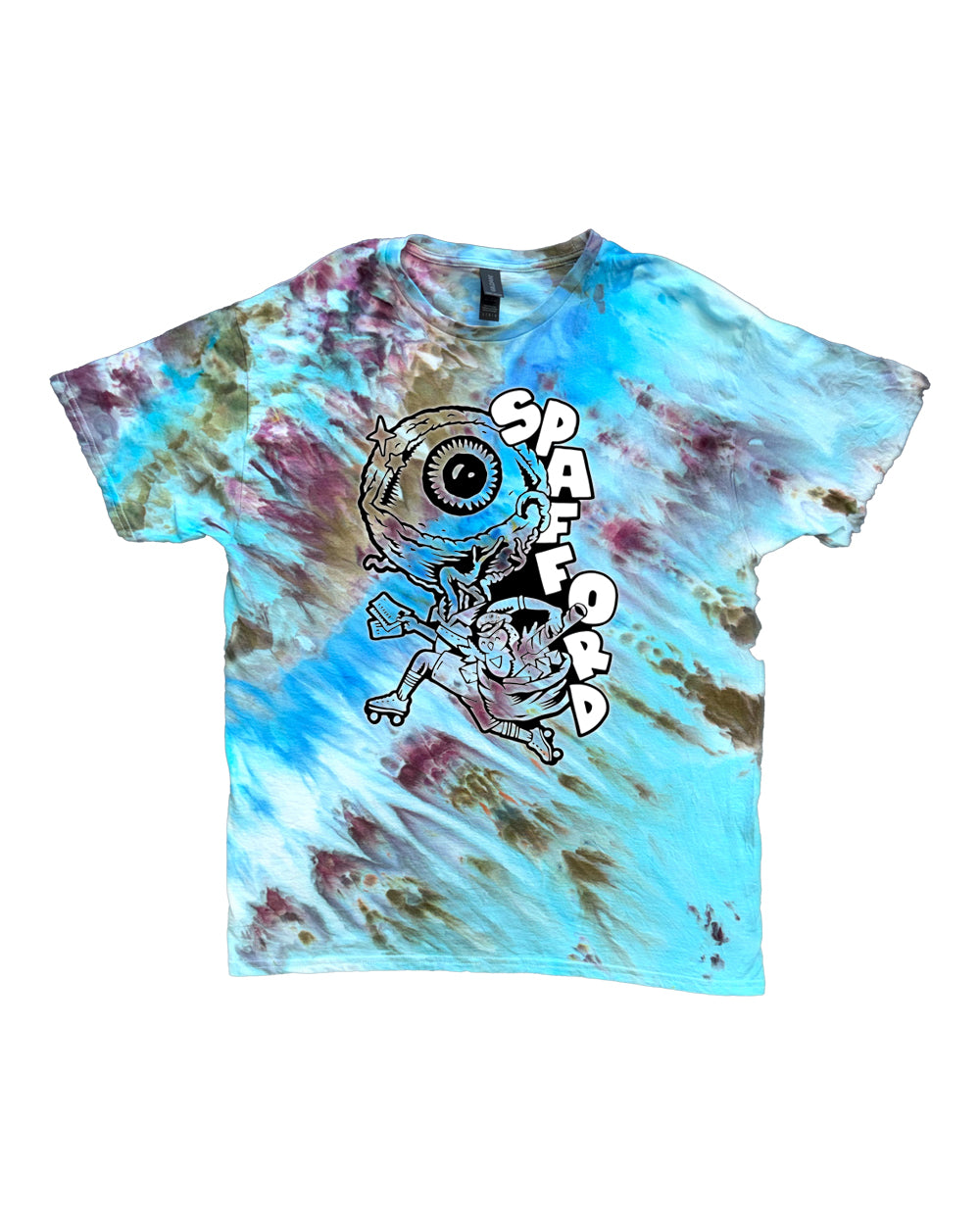 Spafford - Thunder Shout Postman Tie Dye T-shirt
