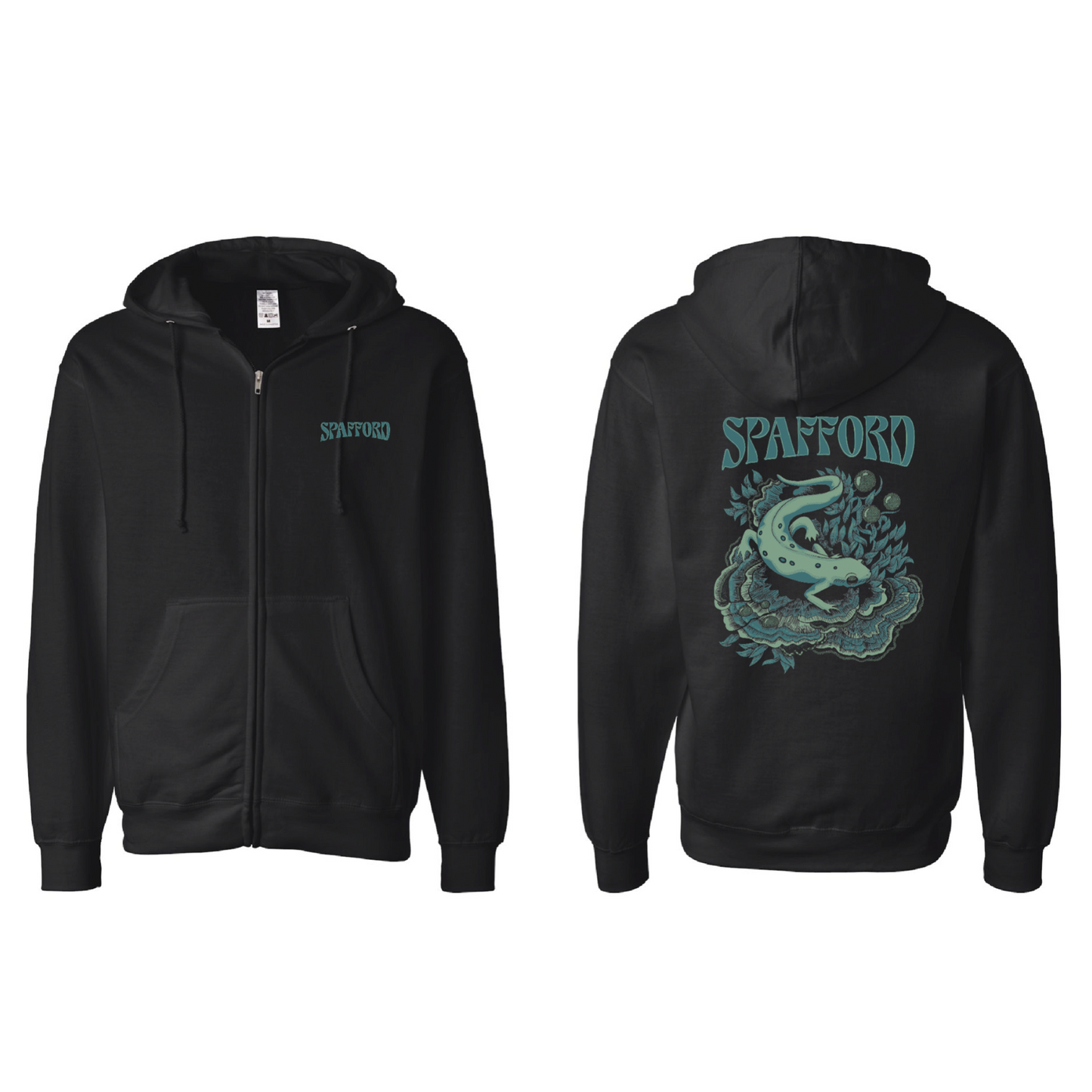 Spafford Salamander Hoodie - Black