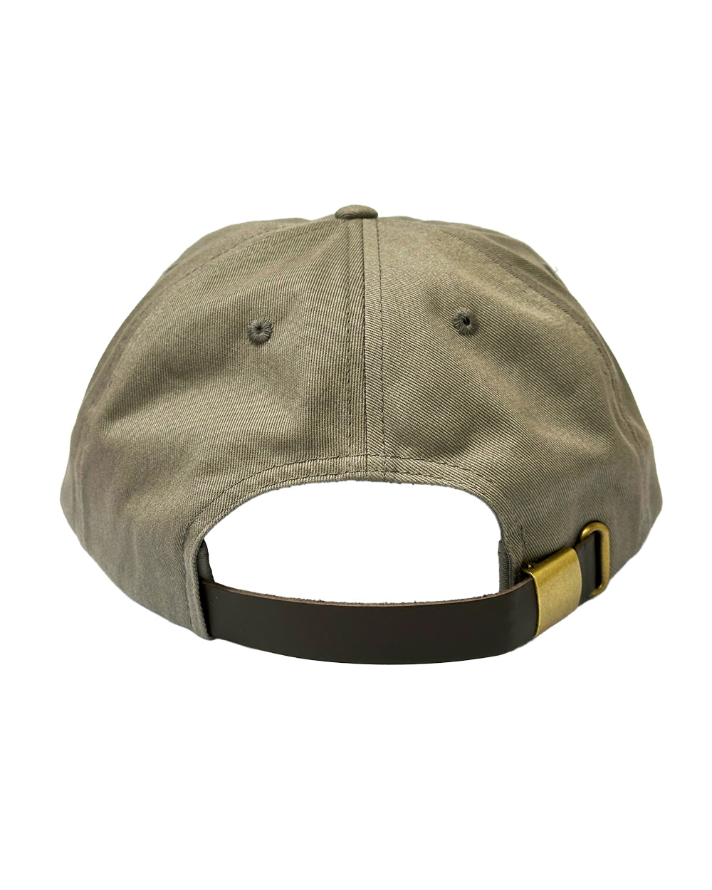 Spafford Leather Patch Hat - Steel Grey