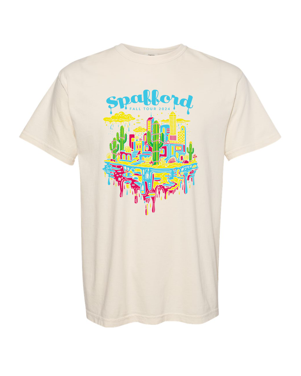 Spafford Fall Tour 24' Comfort Colors T-Shirt - Ivory