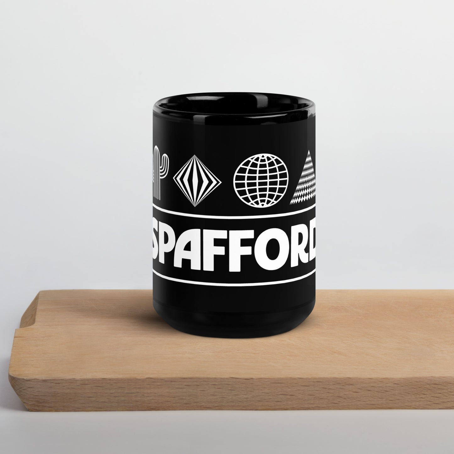 Black Glossy Mug