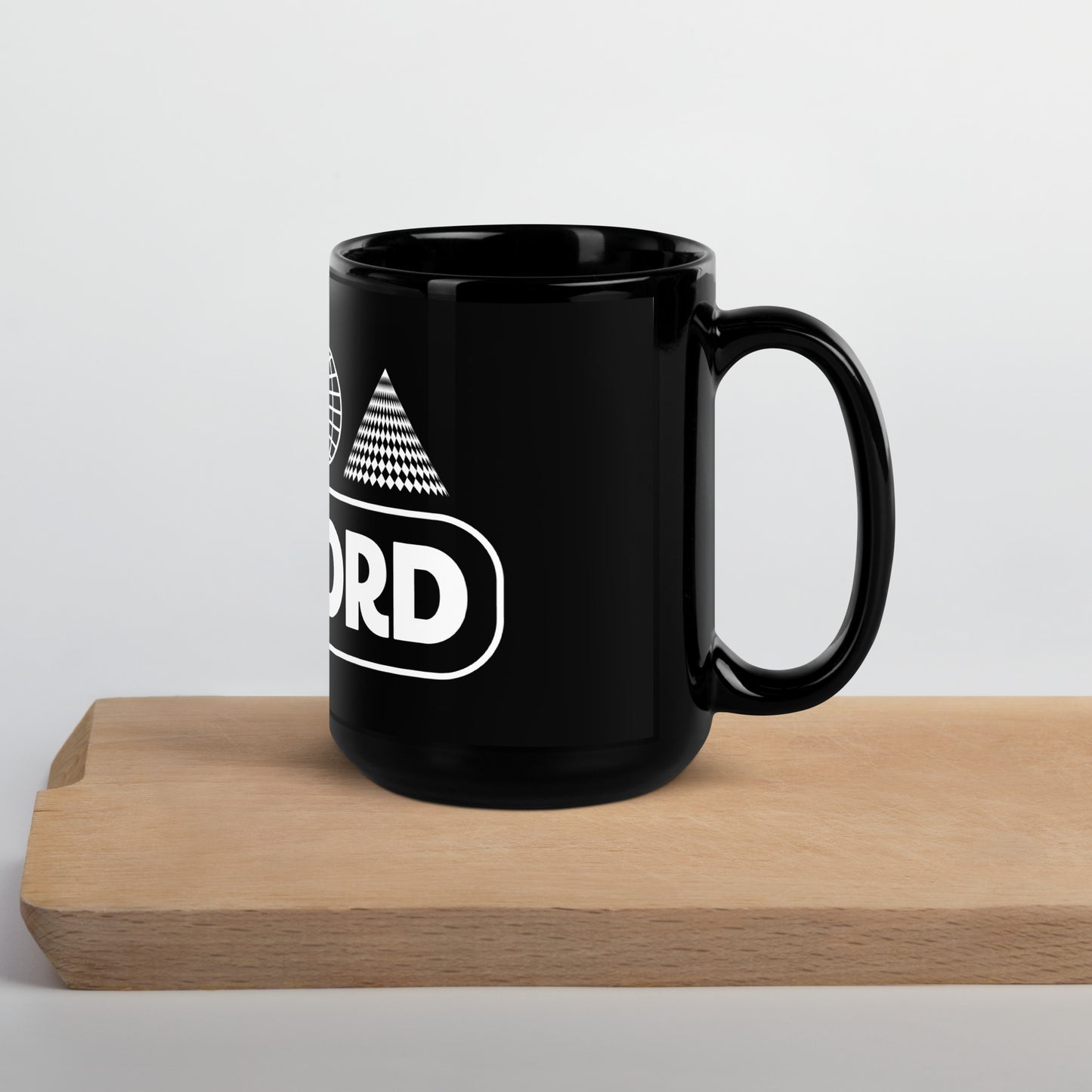 Black Glossy Mug