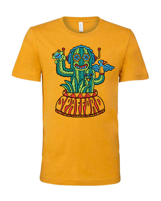 Cactus T-Shirt - Mustard