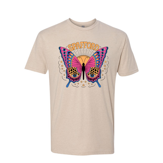 Spafford Butterfly T-Shirt - Cream