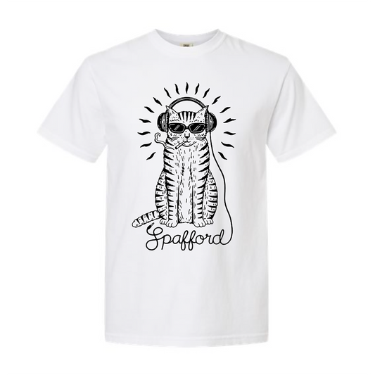 Spafford - Cat Shop Comfort Colors T-shirt - white