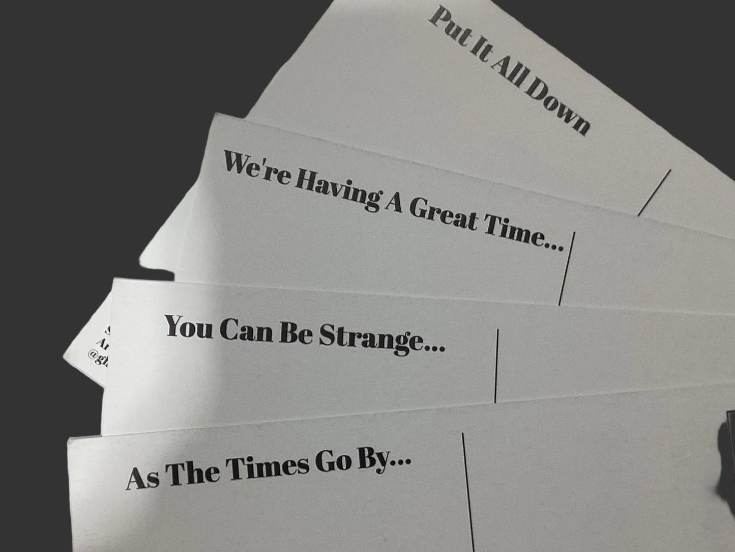 Spafford - Postcard Packs