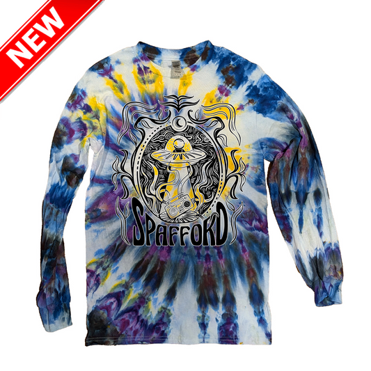 Spafford Thunder Shout UFO Tie Dye Longsleeve