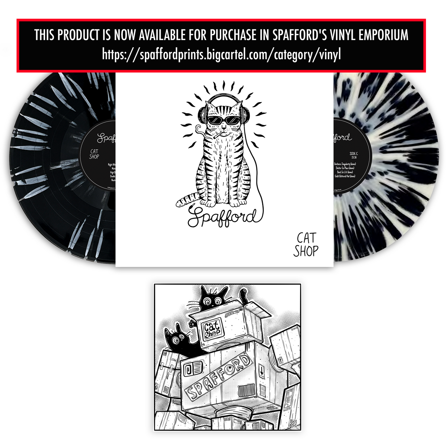 Spafford - Cat Shop double LP 180g + poster