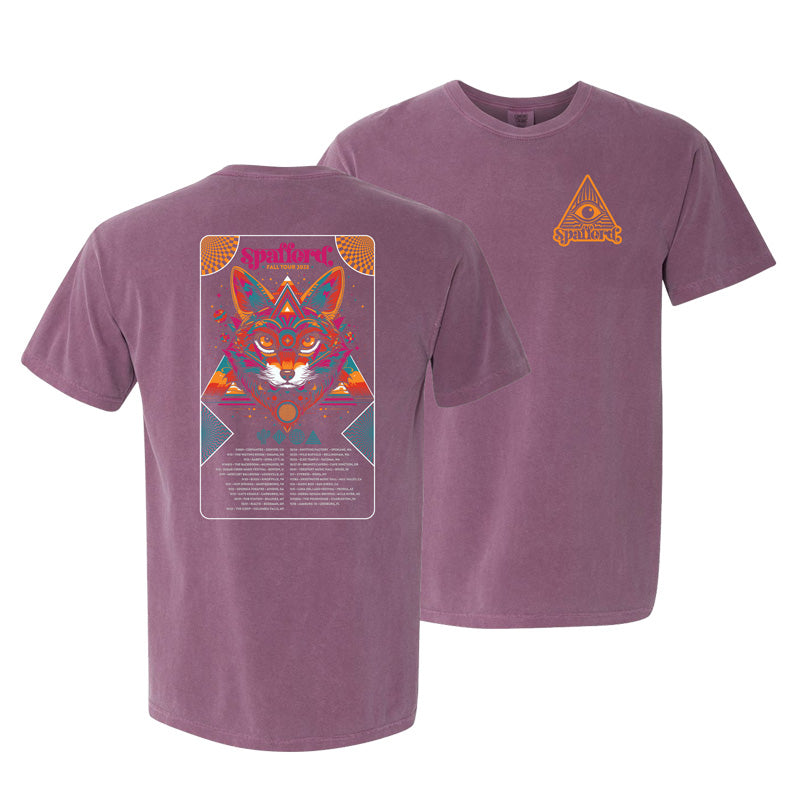 Spafford Fall Tour 23' T-Shirt - Berry