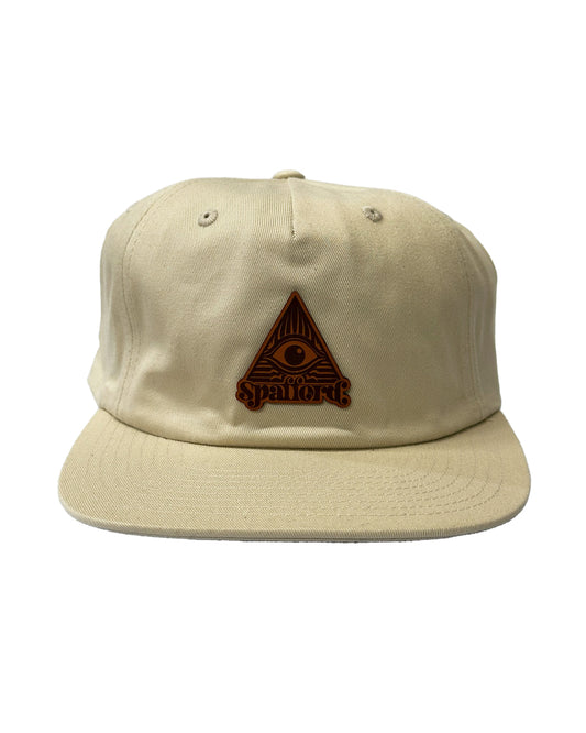 Spafford Leather Patch Hat - Birch