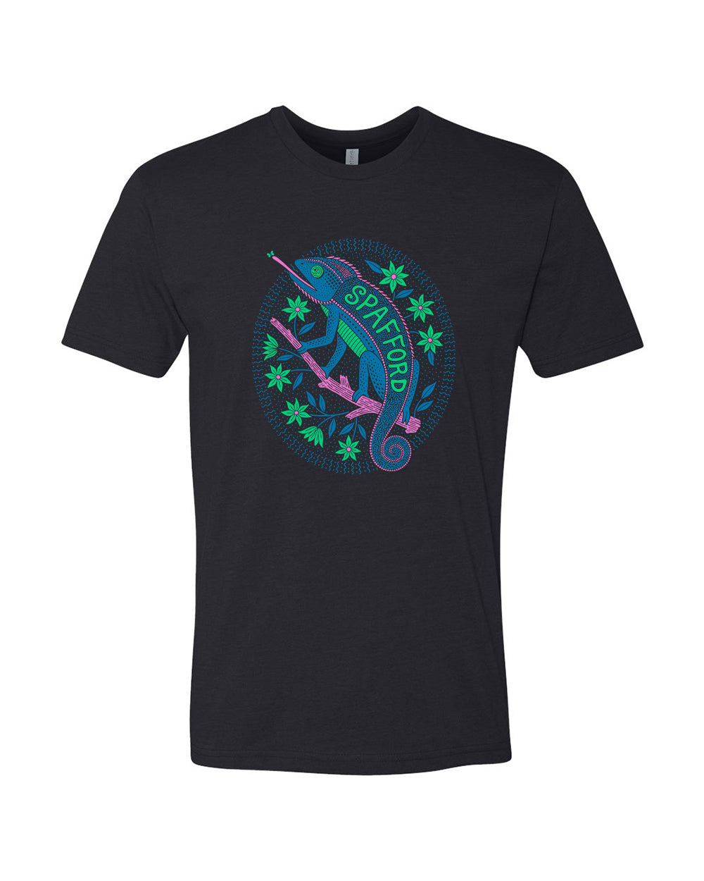 Spafford Chameleon T-Shirt - Black