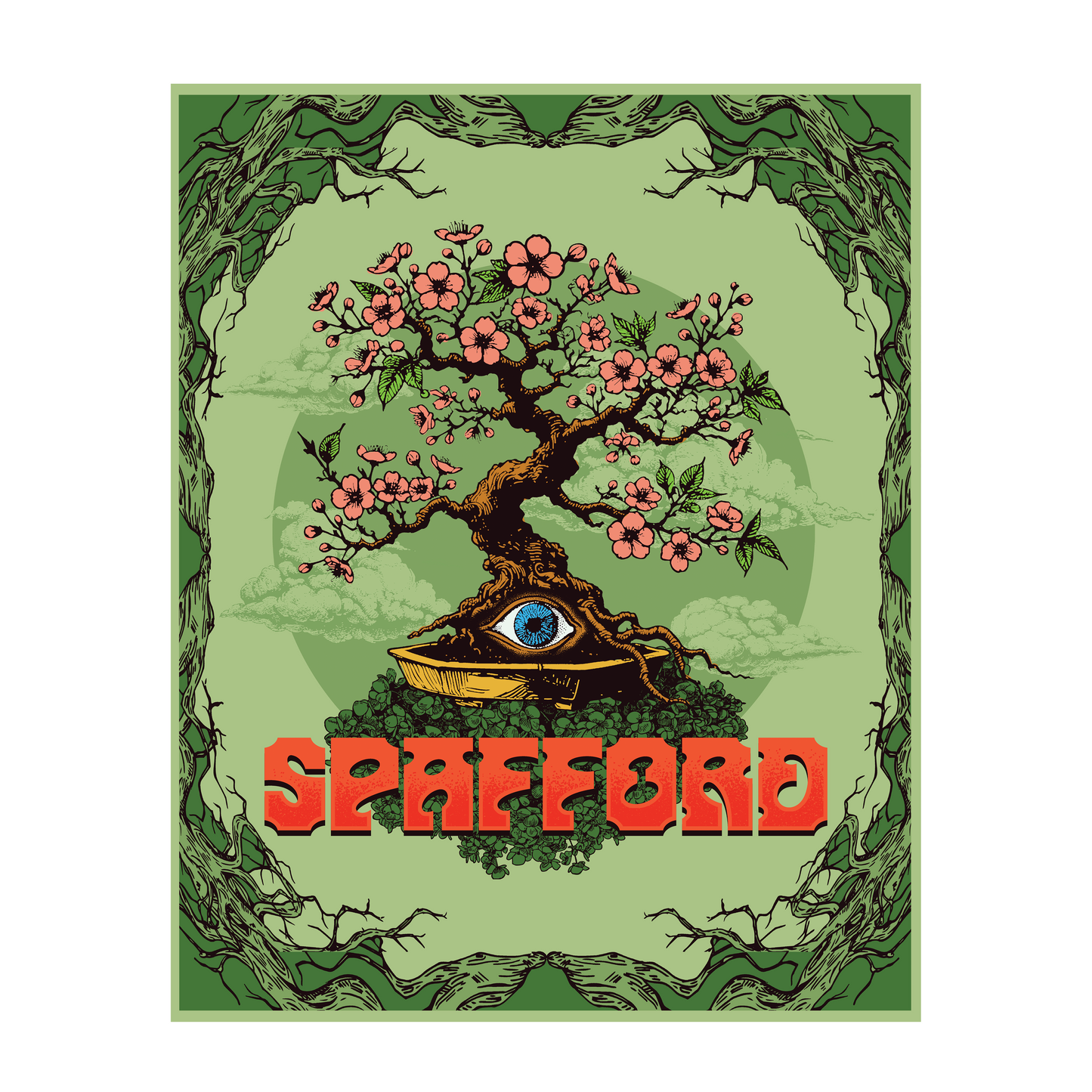 Spafford - Bons-Eye Tree Tapestry